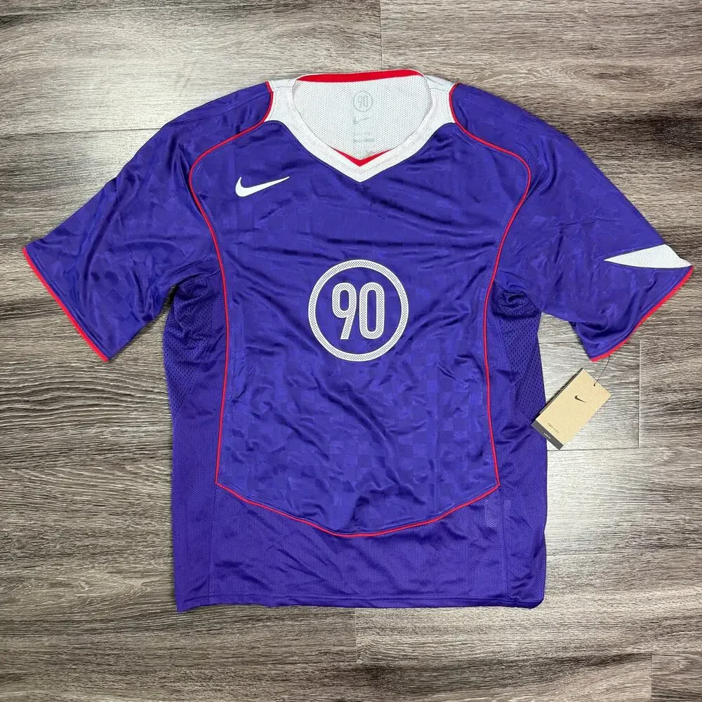 Nike Total 90 Dri-FIT Short-Sleeve Large Soccer Jersey 'Court Purple IM6299-547